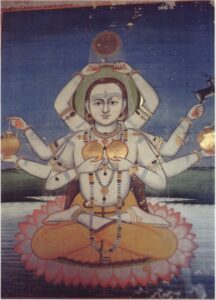 Shiva as Mrtyunjaya