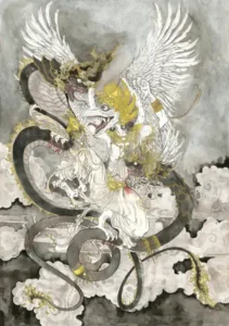 Гаруда и Шеша нага