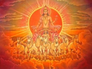 Сурья, картина Петера Вельтевреде